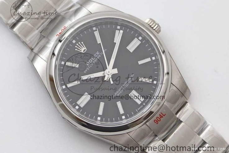 Best AAA Replica Sites 1:1 Edition on Dial Timeless SS A Bracelet Perpetual 904L 124300 2192 Best EWF Black Oyster Steel 41mm 0105